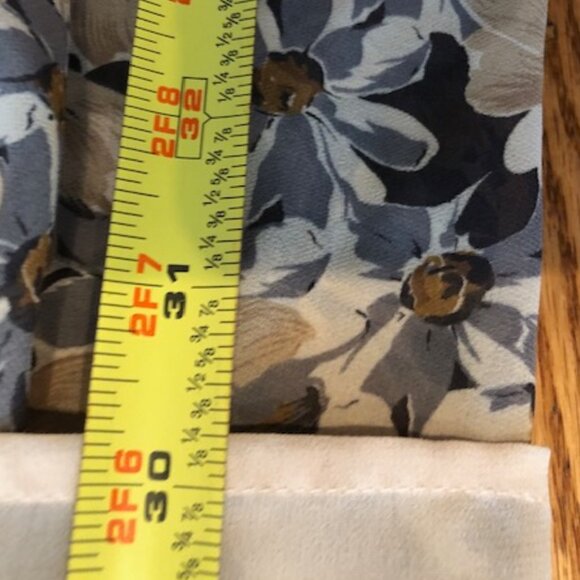 AT LOFT silky sheer sleeveless summer dress, size 2P - Picture 14 of 16